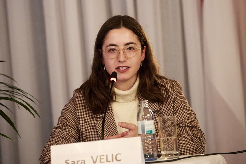 Stellvertretende Vorsitzende der Österreichischen Hochschüler_innenschaft Sara Velić