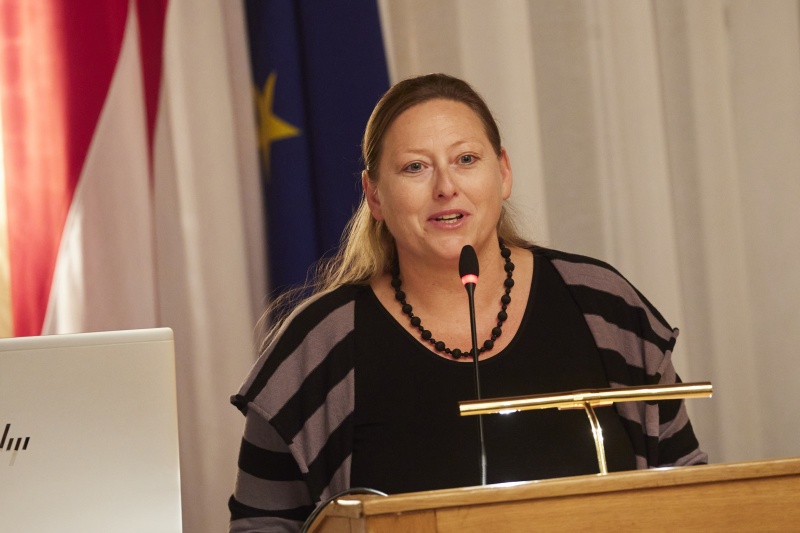 Input von Leiterin des Kontaktbüros für Diversität in St. Pölten Martina Eigelsreiter