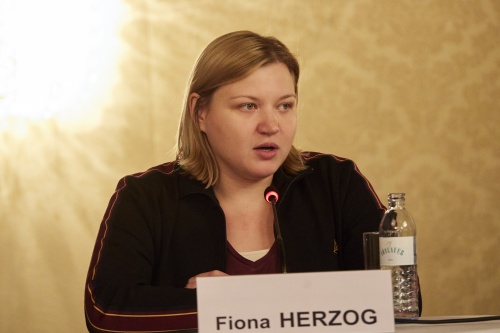 Vorsitzende der Bundesjugendvertretung Fiona Herzog