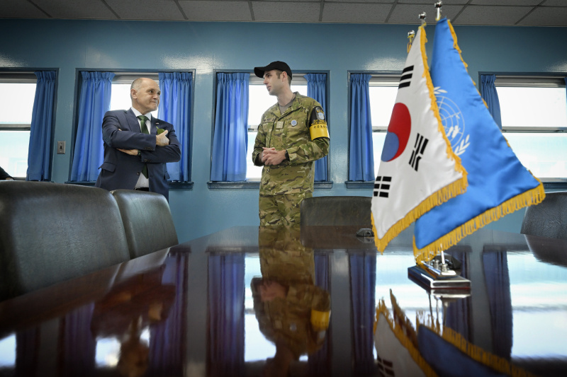 Tour durch die Joint Security Area