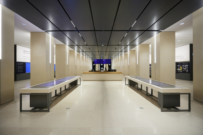 Eingangsbereich Agora - Demokratikum