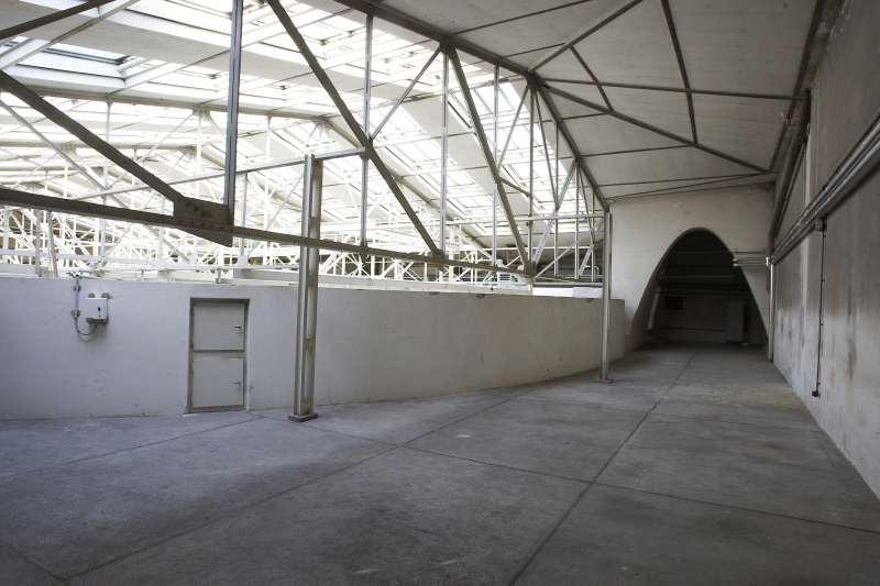 Glaskonstruktion über dem Nationalratssitzungssaal