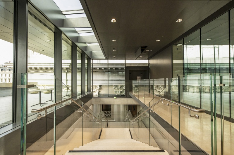 Hauptstiege 4 im Dachbereich