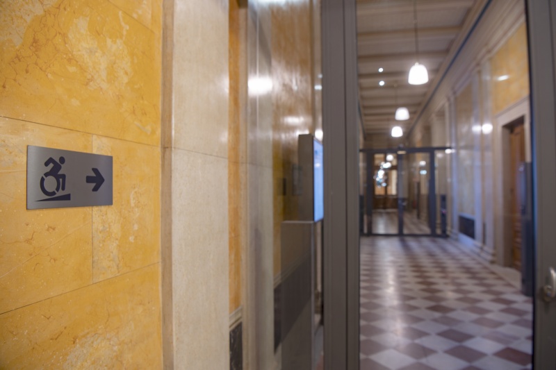 Behindertengerechte Ausstattung