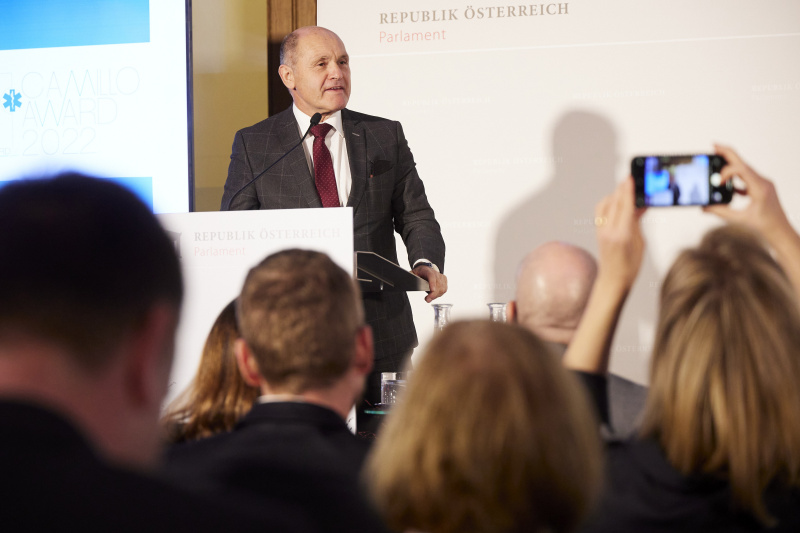 Eröffnungsworte von Nationalratspräsident Wolfgang Sobotka (ÖVP)