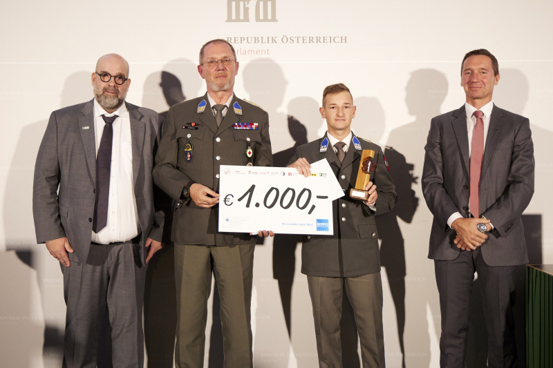 Camillo Award Verleihung an Martin Erbida und Harald Eichberger