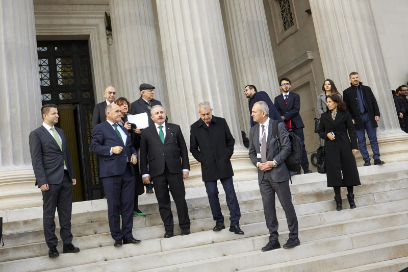 Führung durch das renovierte Parlamentsgebäude durch Nationalratspräsident Wolfgang Sobotka (ÖVP)