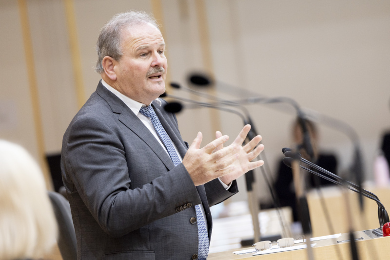 Am Rednerpult  Bundesrat Eduard Köck (ÖVP)