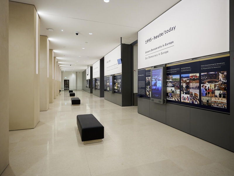 Austellung in der Agora