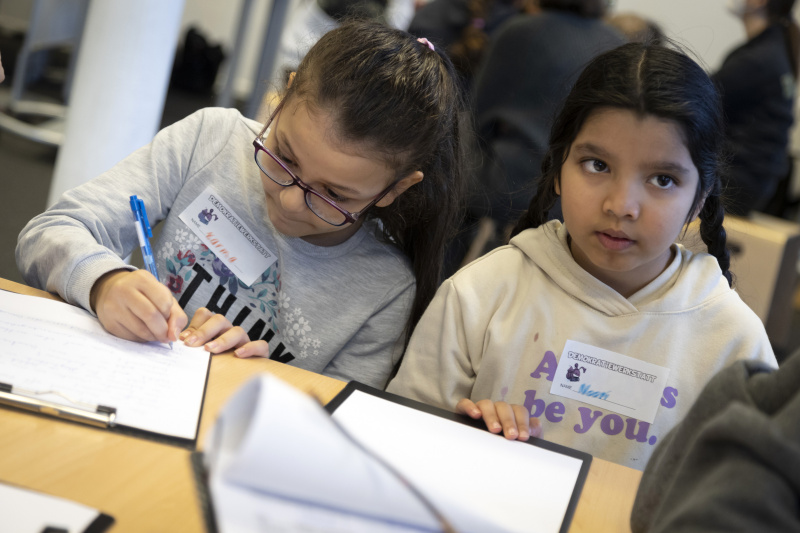 Vorbereitender Workshop für das Podcast-Interview.