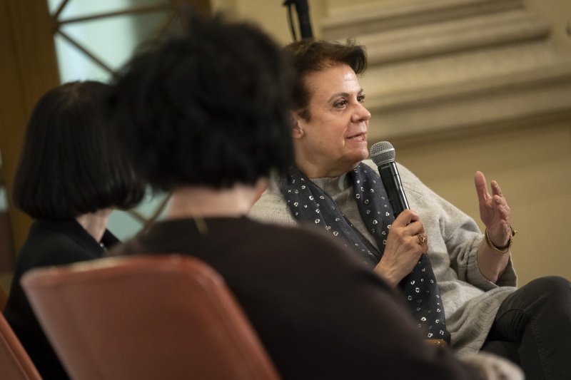 Podiumsdiskussion, Mili Segal, Museum zur Erinnerung "Für das Kind".