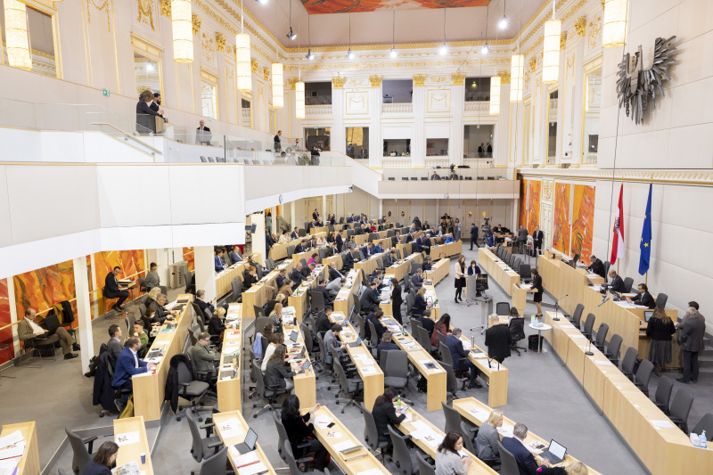 Blick Richtug Sitzungsteilnehmer:innen