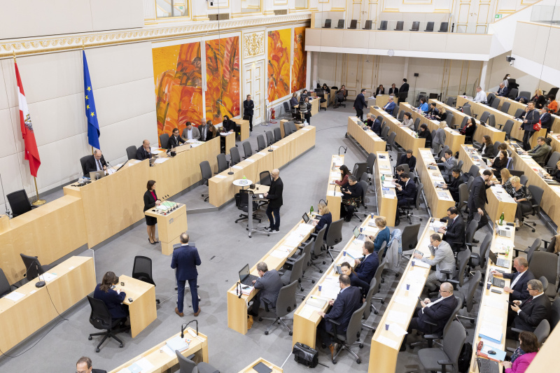 Blick Richtug Sitzungsteilnehmer:innen