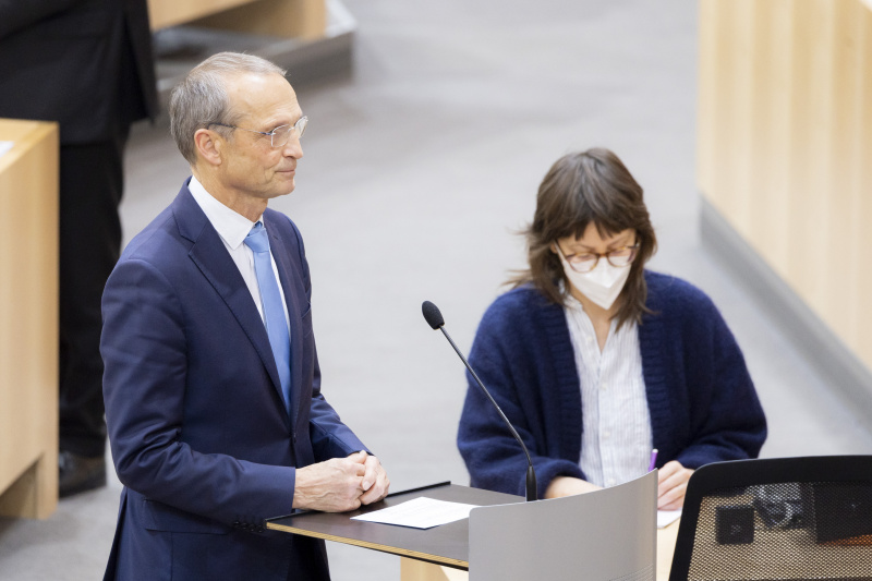 Am Rednerpult Nationalratsabgeordneter Wolfgang Gerstl (ÖVP)