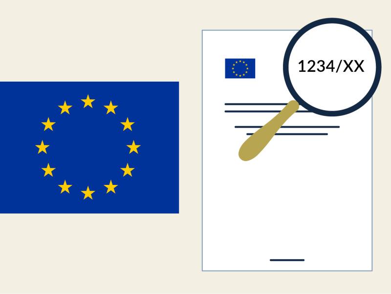 EU-Datenbank - Dokumentennummer