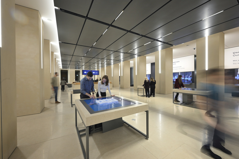 Ausstellung in der Agora