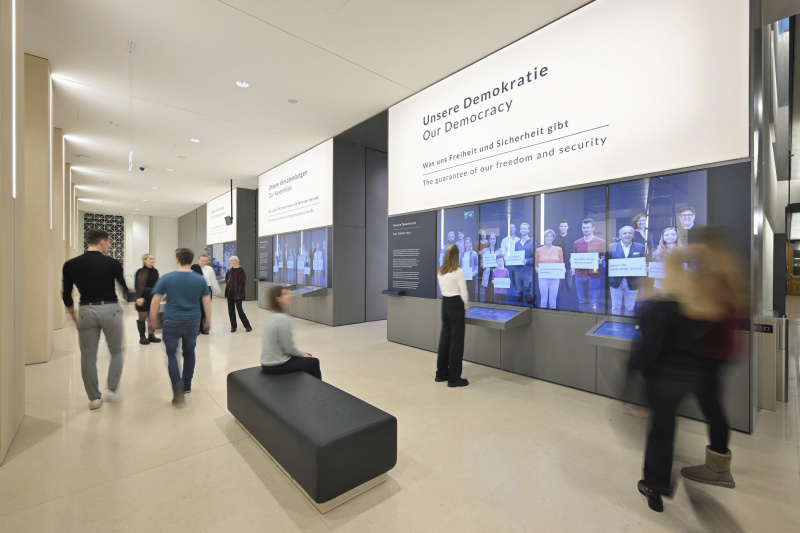 Ausstellung in der Agora