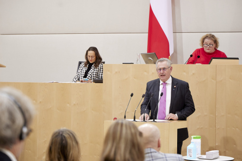 Am Rednerpult Bundesrat Martin Preineder (ÖVP)