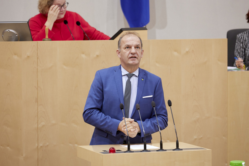 Am Rednerpult Bundesrat Otto Auer (ÖVP)