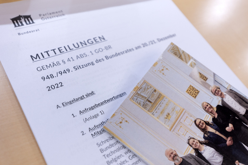 Mitteilungsblatt zur Sitzung