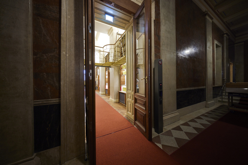 Zugang Bibliothek