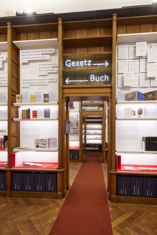 Bibliotheksausstellung