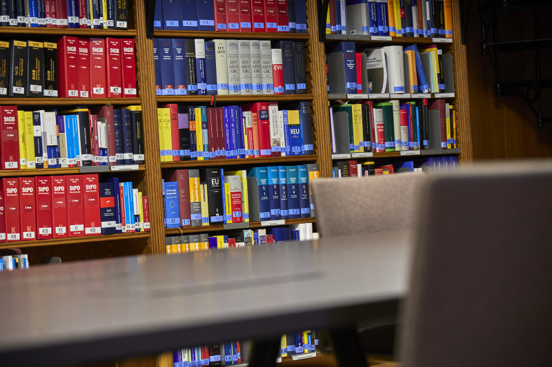 Lesesaal der Bibliothek