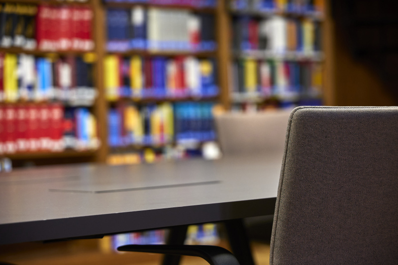 Lesesaal der Bibliothek