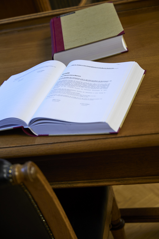 Aufgeschlagenes Buch