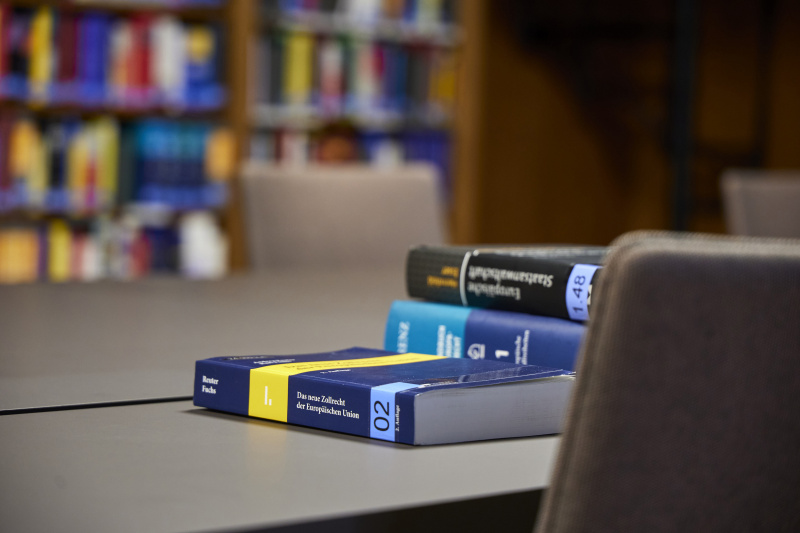 Lesesaal der Bibliothek