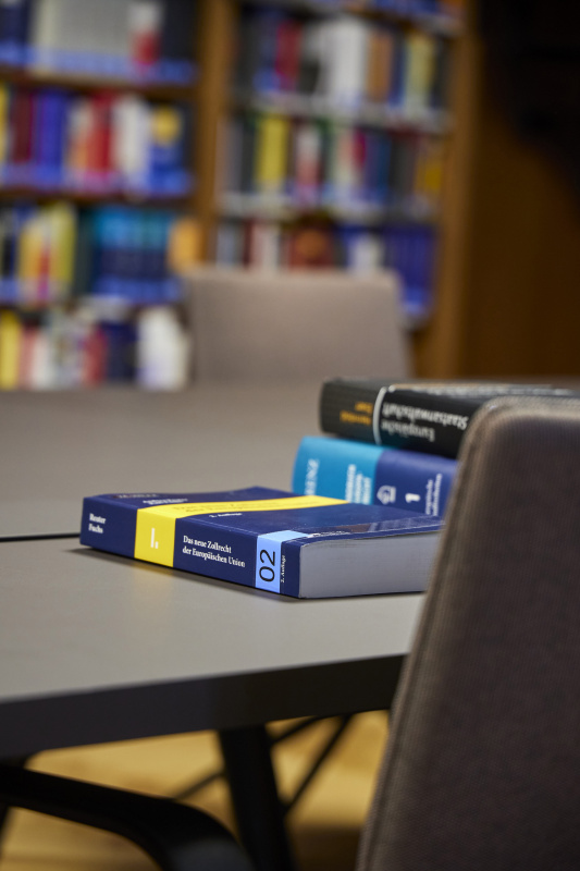 Lesesaal der Bibliothek