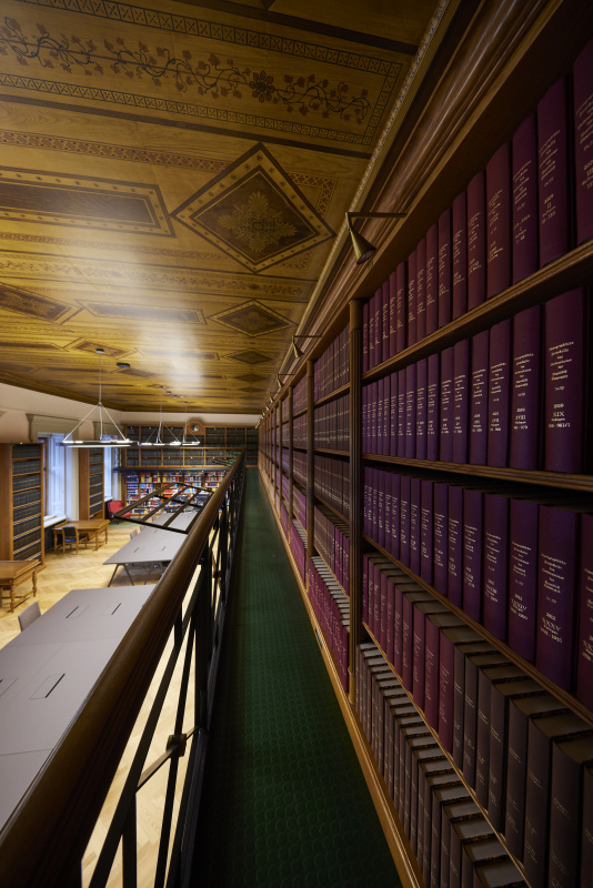 Lesesaal der Bibliothek