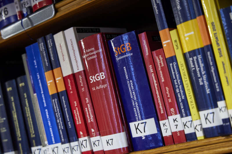 Lesesaal der Bibliothek