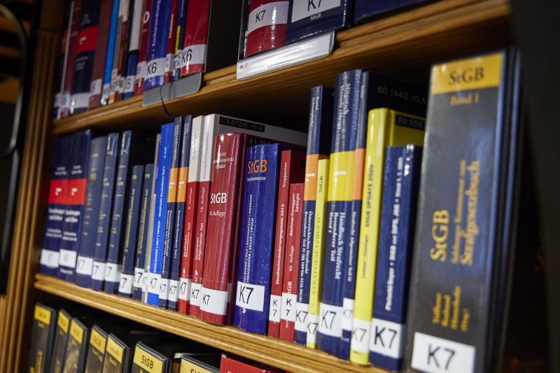 Lesesaal der Bibliothek