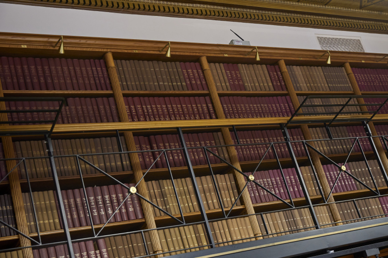 Lesesaal der Bibliothek