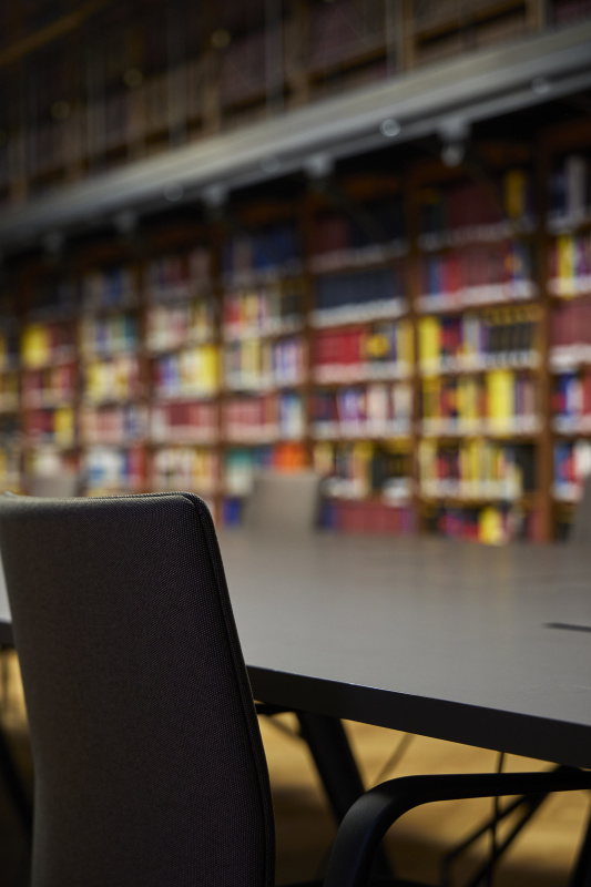 Lesesaal der Bibliothek