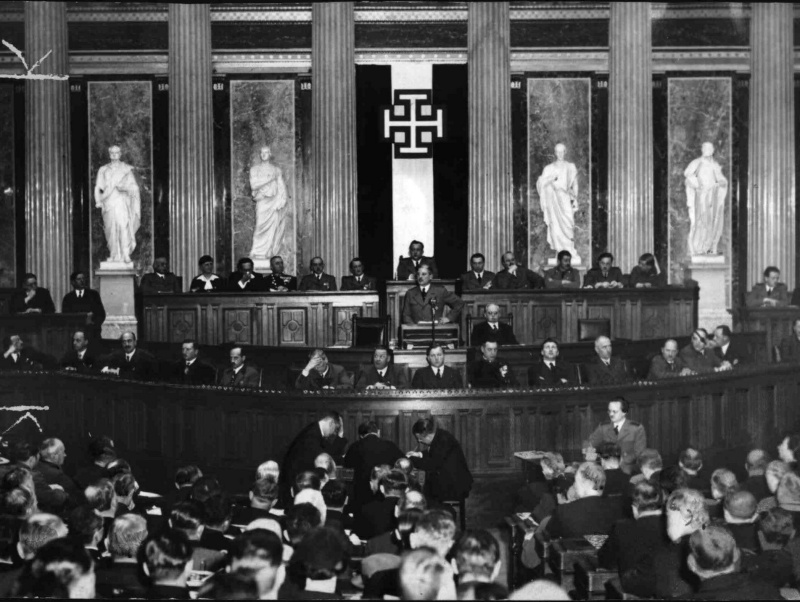 Rede von Bundeskanzler Kurt Schuschnigg anlässlich der Kabinettsumbildung Anfang November 1936 