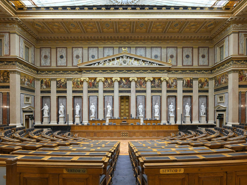 Blick in den Bundesversammlungssaal