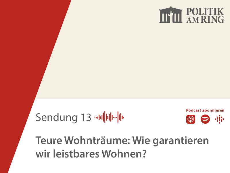 Sujetbild Podcast "Politik am Ring"