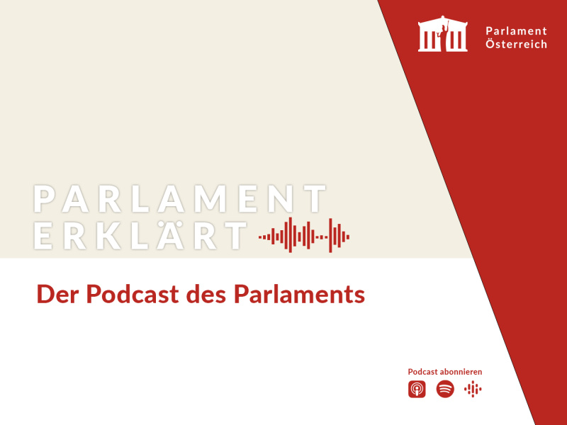 Sujetbild Podcast "Parlament erklärt"