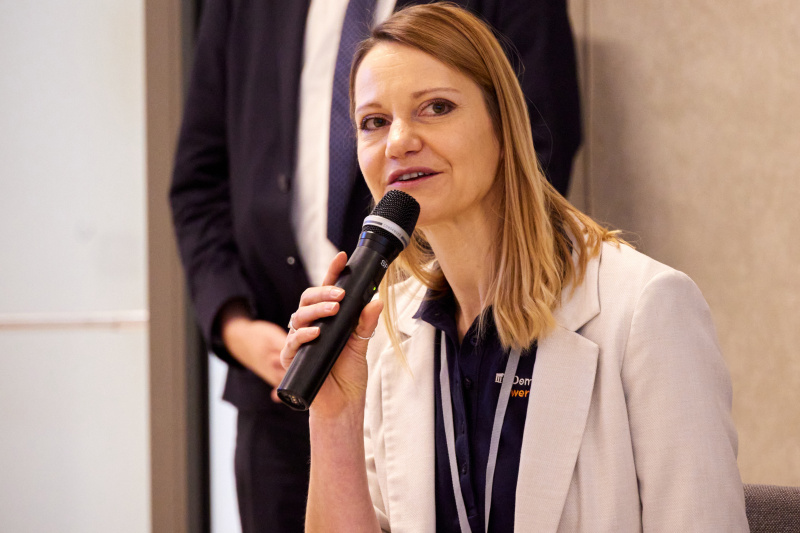 Moderatioin durch Katharina Kramer Demkratiewerkstatt