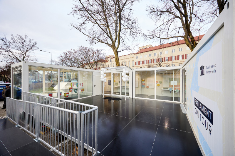 Blick auf Parlament on Tour