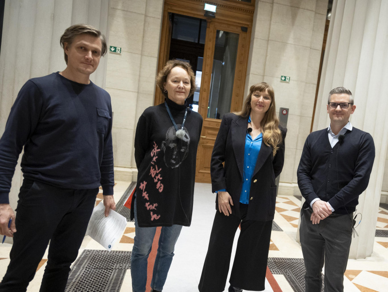 Gruppenfoto von links: Tobias Rohe, Ulrike Felber, Tatjana Lukáš, Matthias Keppel, Christian Bollert