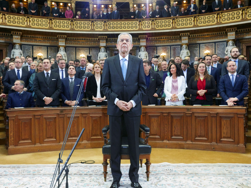 Bundespräsident Alexander Van der Bellen