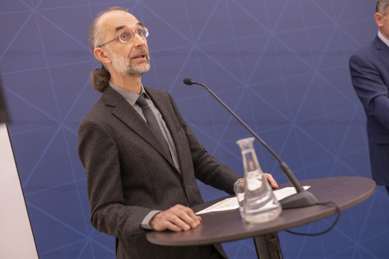 Am Wort: Direktor des Instituts für Technikfolgenabschätzung Michael Nentwich