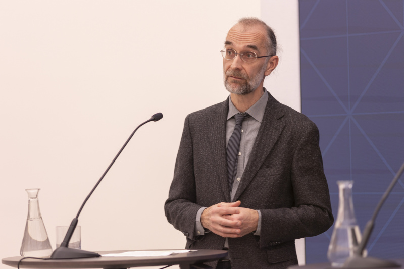 Am Wort: Direktor des Instituts für Technikfolgenabschätzung Michael Nentwich