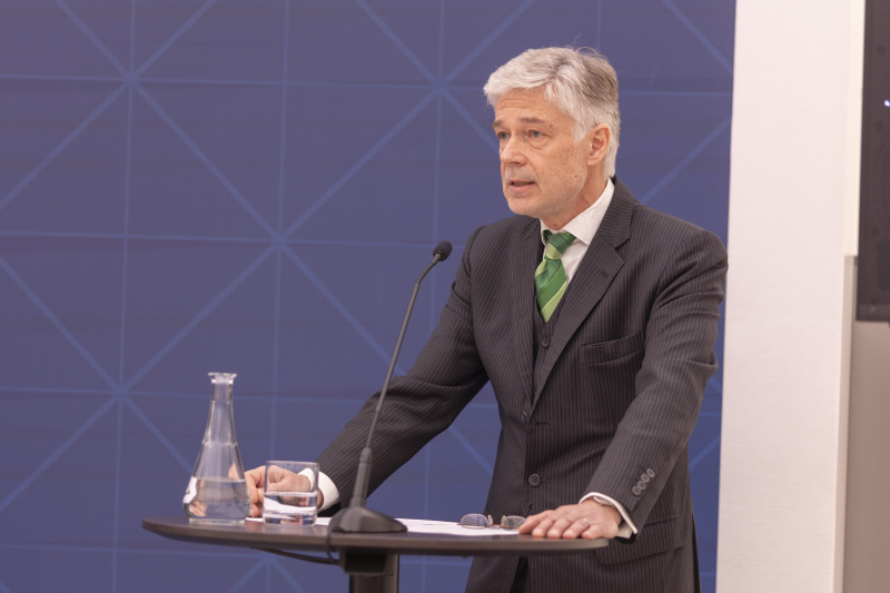 Am Wort: Parlamentsdirektor Harald Dossi