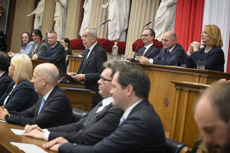 Rede von Bundespräsident Alexander Van der Bellen