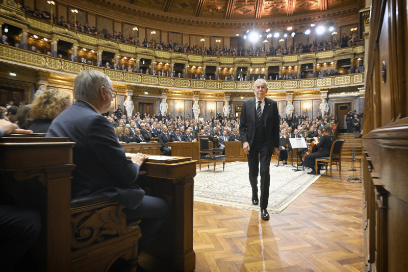 Bundespräsident Alexander Van der Bellen