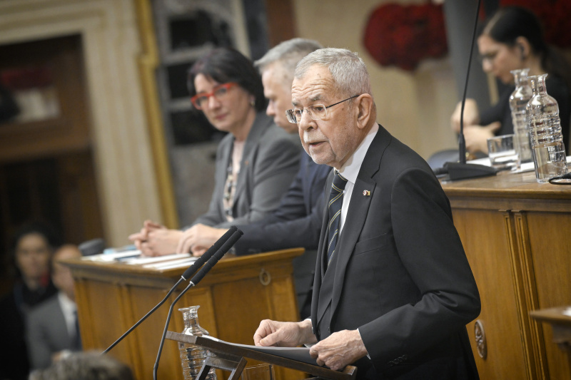 Rede von Bundespräsident Alexander Van der Bellen